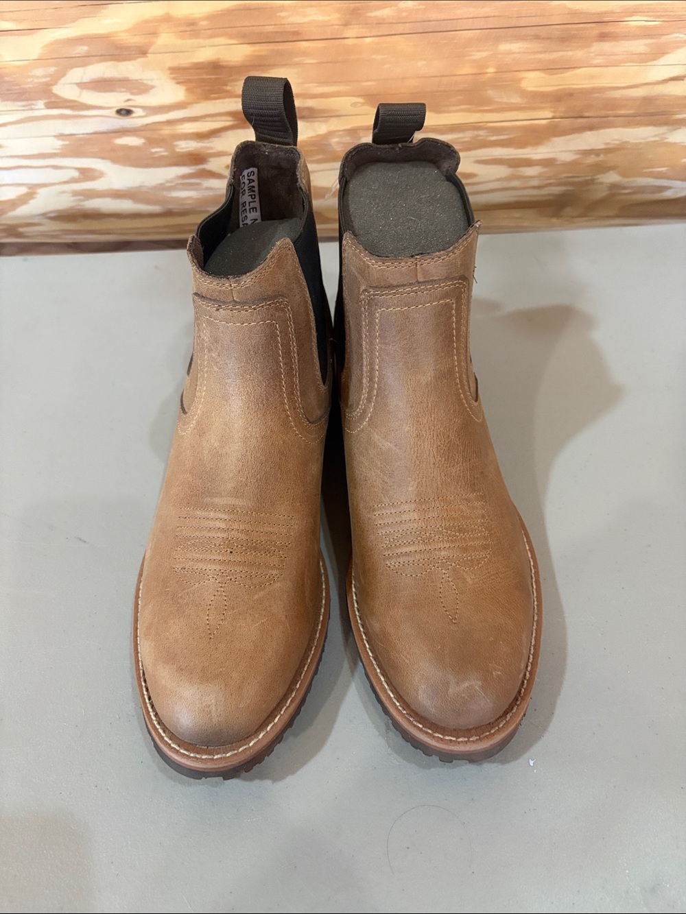 Ariat Brown Leather Chukka Boots